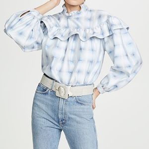 Julie Fagerholt Heartmade Tasky Shirt Blue Stripe